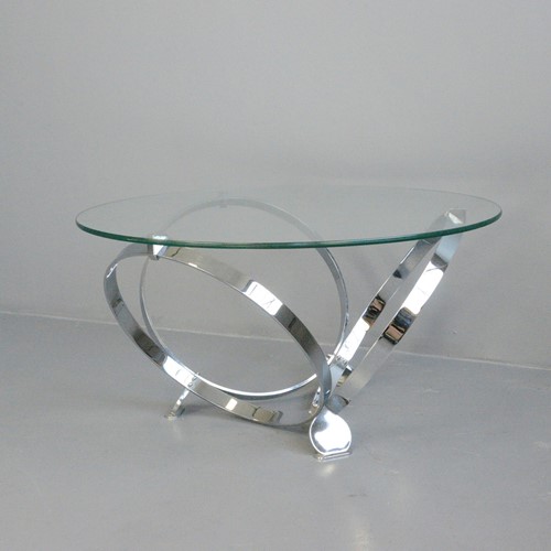 Mid Century Coffee Table By Knut Hesterberg 1970s