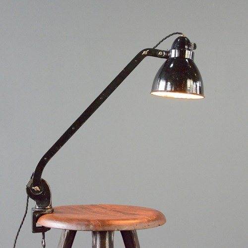 Clamp On Desk Lamp By Viktoria Circa 1930S