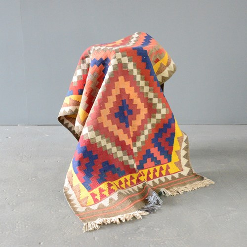 Large Hand Made Kilim Rug