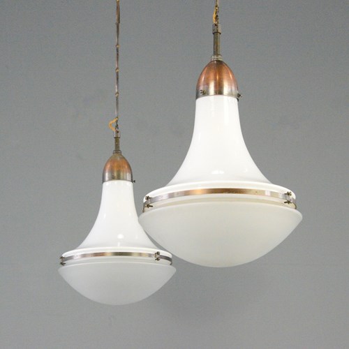 Luzette Pendant Lights By Siemens Circa 1920S