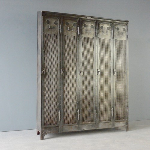 Early 20Th Century German Factory Lockers By Ad Zaiser