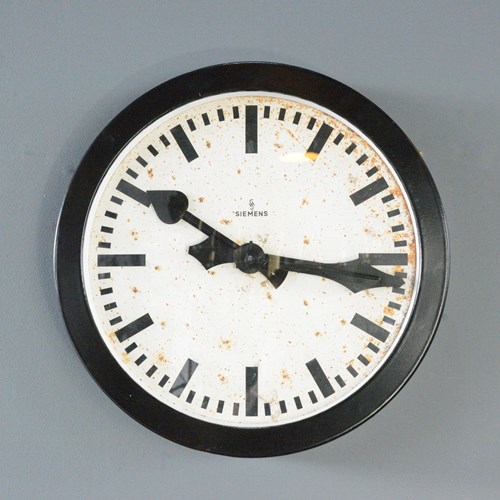 Siemens Wall Clock Circa 1930S