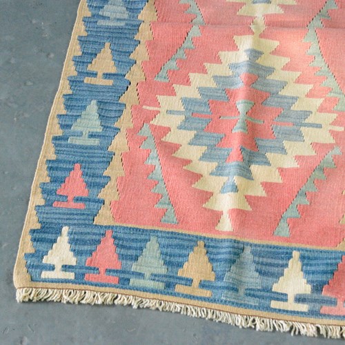 Hand Made Kilim Rug Circa 1950S