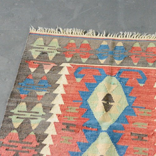 Hand Made Kilim Rug Circa 1950S