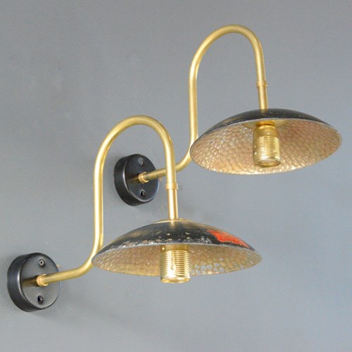 Wall Mounted Mercury Lights By Strand London Circa 1930S