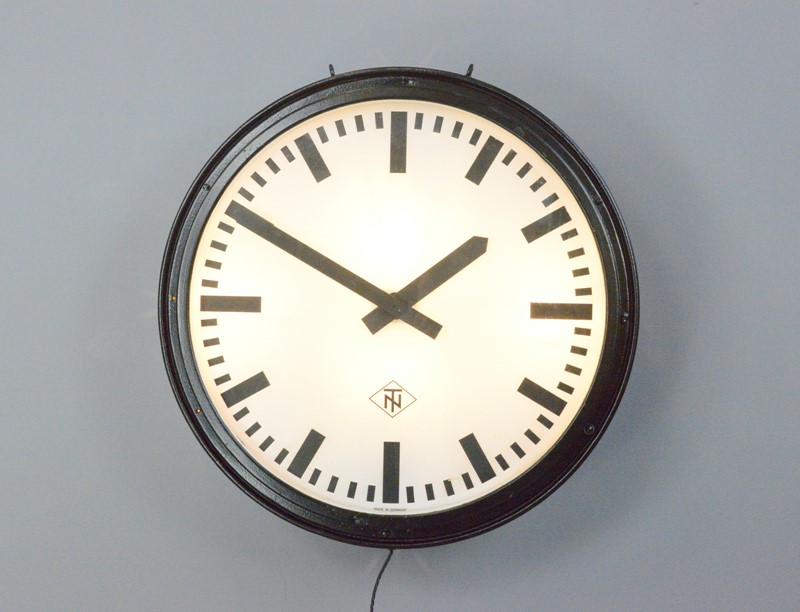 Large Light Up Factory Clock By TN Circa 1950s-otto-s-antiques--dsc5093-main-637732883035540404.JPG