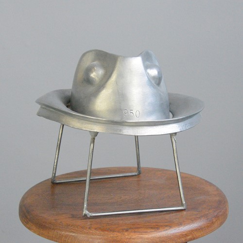 Cast Aluminium Hat Forms Circa 1930s