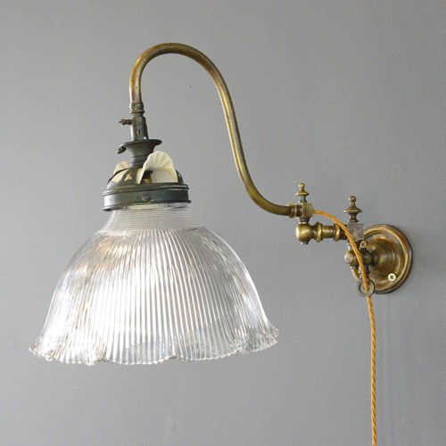 Articulated Wall Sconce By Holophane Circa 1910