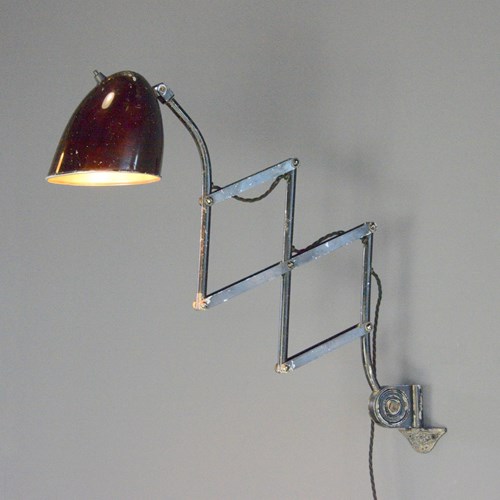 Hala Scissor Lamp Circa 1930S
