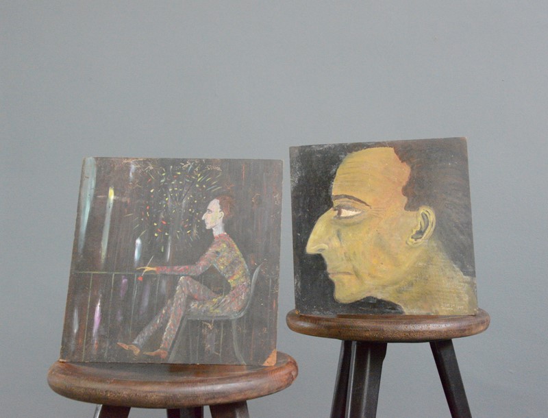 Modernist Oil On Board Paintings Circa 1940S-otto-s-antiques--dsc9245-main-637891662654385011.JPG