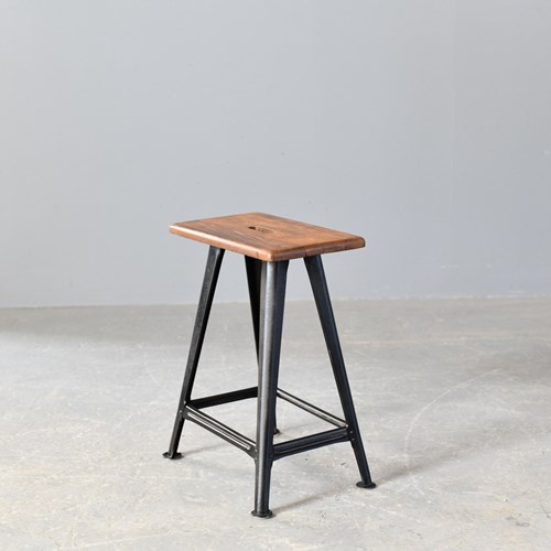 Industrial Factory Stool By Rowac Circa 1920S