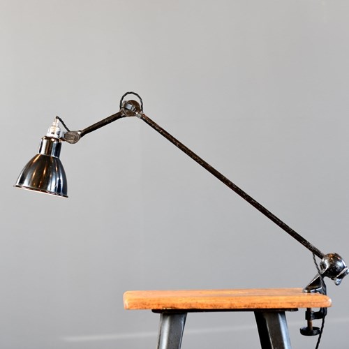 Model 201 Articulated Desk Lamp By Bernard-Albin Gras Circa 1920S