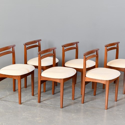 Mid Century Teak Danish Dining Chairs Circa 1950S
