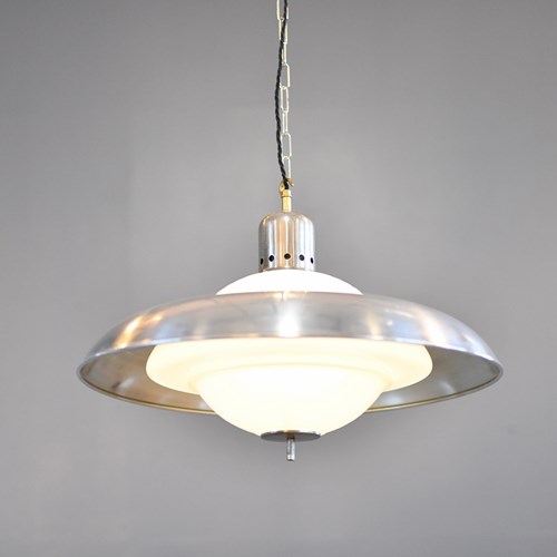 Atomic Pendant Light By Siemens Circa 1950S