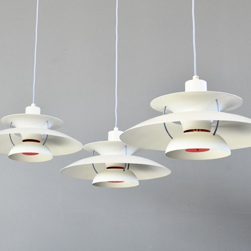 Model PH5 Pendant Light By Louis Poulson Circa 1960S