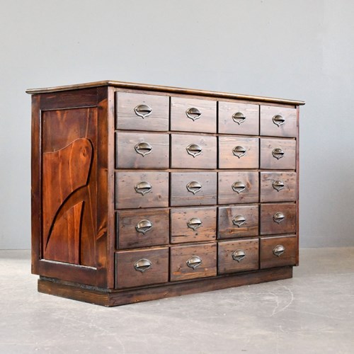 Ironmongers Shop Counter Drawers Circa 1910S