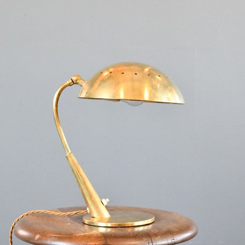 Mid Century Brass Table Lamp By Cosack Circa 1950S