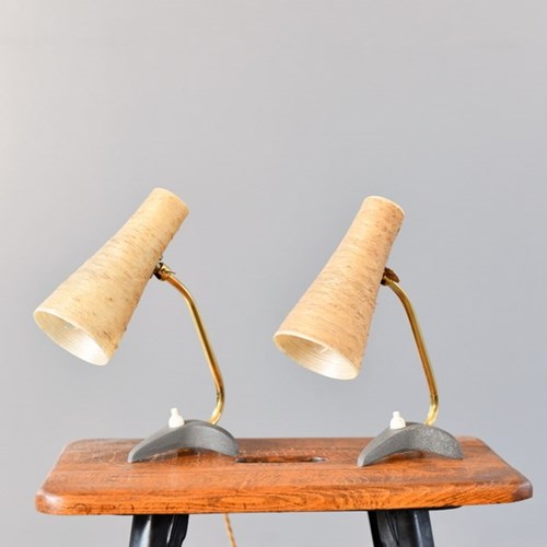 Mid Century Table Lamps By Cosack Circa 1950S