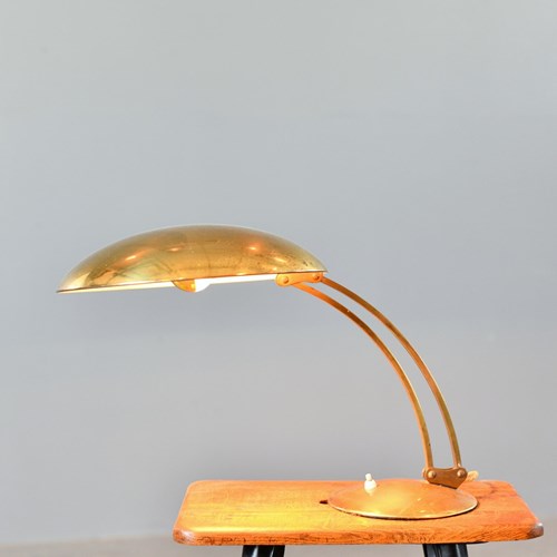 Model 6764 Brass Table Lamp By Kaiser Idell Circa 1940S