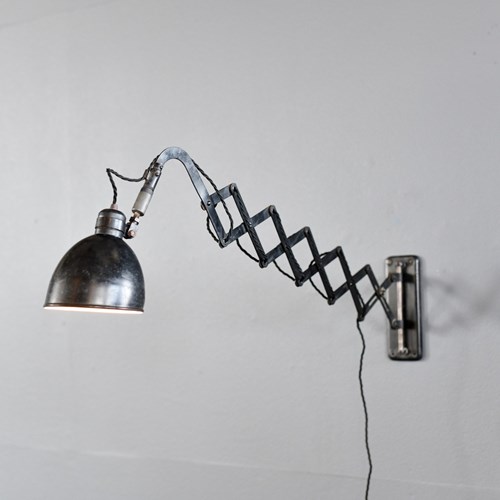 Scissor Lamp By Max Schumacher For Werner Schröder Circa 1930S