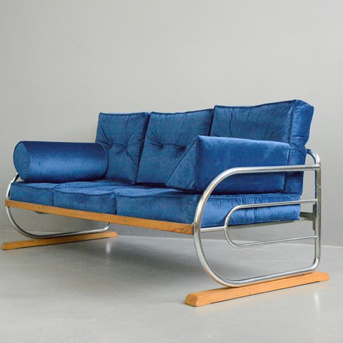 Bauhaus Sofa By Hynek Gottwald Circa 1930S