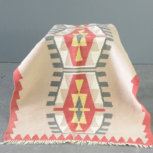 Hand Made Kilim Rug Circa 1950S
