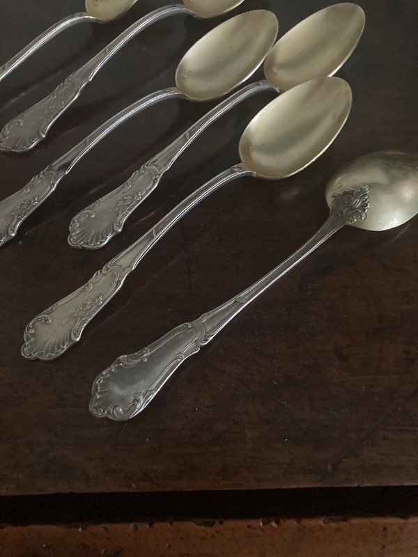 Set of six 19th c French Silver gilt spoons -paroy-b56da242-ad8f-45af-9fc7-d57d6048ad0b-main-637552275233318720.jpeg