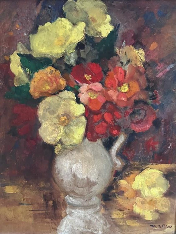 French Still Life Picture Of Flowers C.1950’S-paroy-d33ff29e-93fa-4ec2-9e67-2aa1b19962f8-main-638351252639865630.jpeg