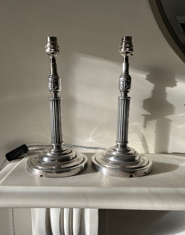 A pair of Edwardian silverplate marine table lamps-paroy-img-0608-main-638041213744305135.jpg