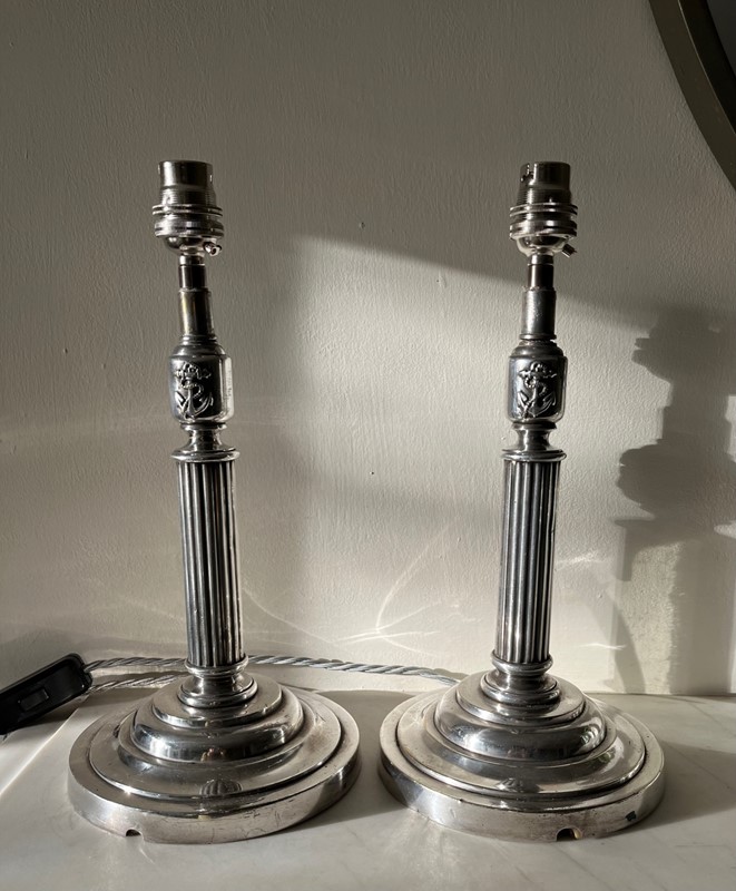 A pair of Edwardian silverplate marine table lamps-paroy-img-0609-main-638041213595936665.jpg