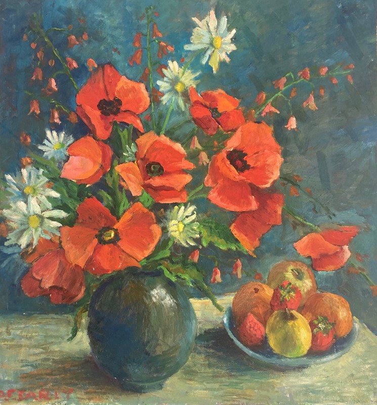 1960's painting of a Bouquet of Flowers-paroy-img-0678-main-637432030730022908.jpg