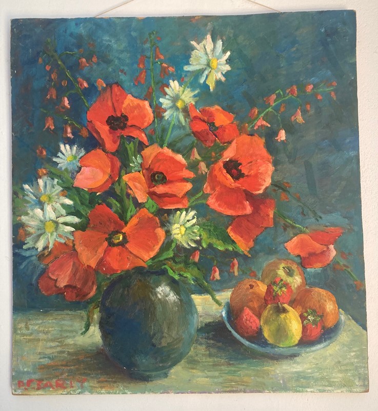 1960's painting of a Bouquet of Flowers-paroy-img-0679-main-637432030907677795.jpg