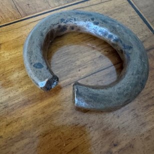 Heavy African Tribal Currency Brace...