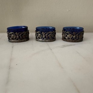 Set Of Three Small French 19Th Cent...