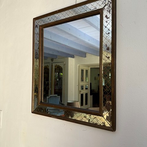 French Mirrored  Framed Mirror