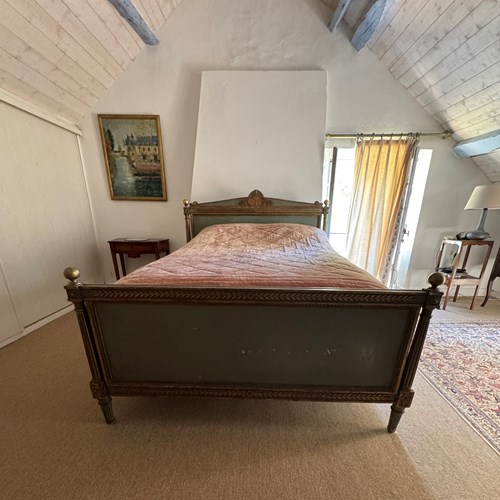French Louis XVI Style Double Bed 