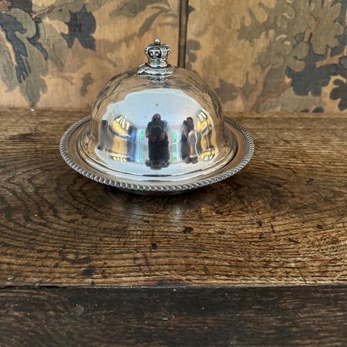 Silver Plate Muffin Dish From The Colonade Hotel