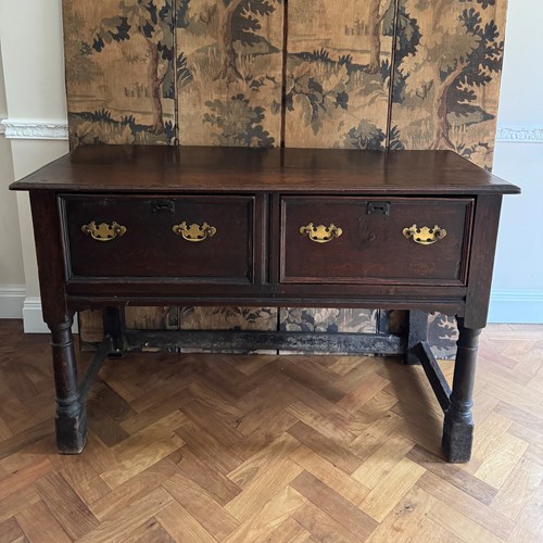 Late 17Th Century Dresser Base Incorporating Earlier Pieces