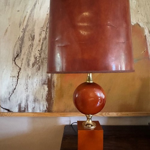 French 1970’S Barbier Table Lamp