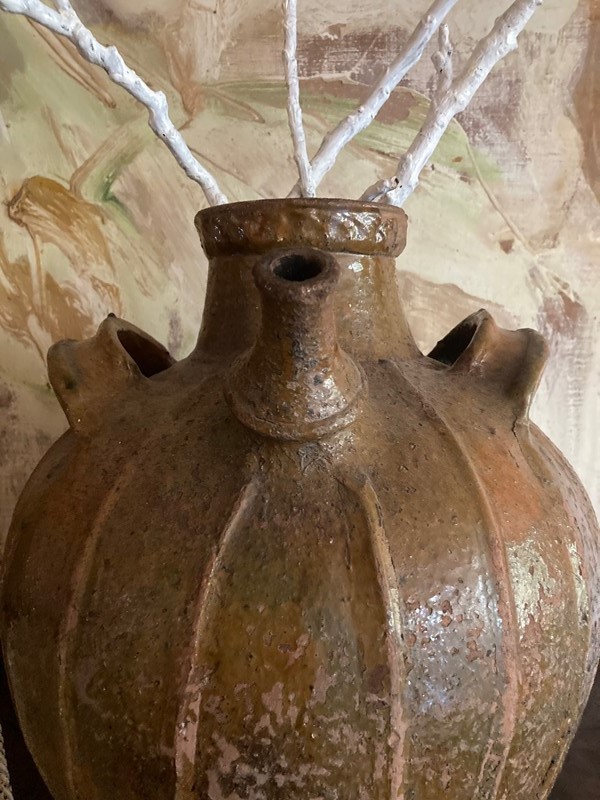 Large Glazed Terracotta Walnut Oil Jar/Vessel-paroy-img-9892-main-638048765875886228.JPG