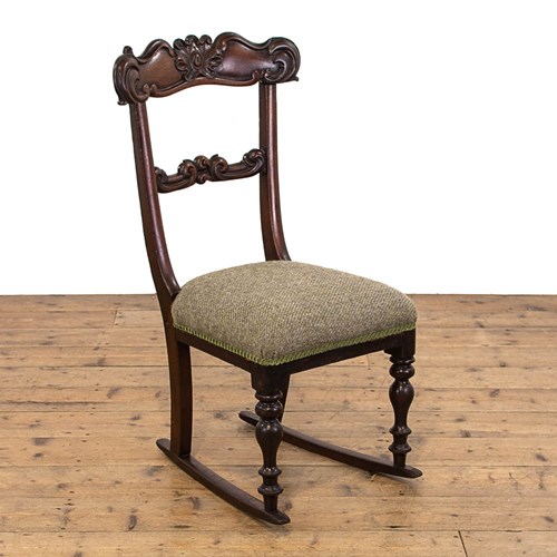 Small Antique Mahogany Rocking Chair