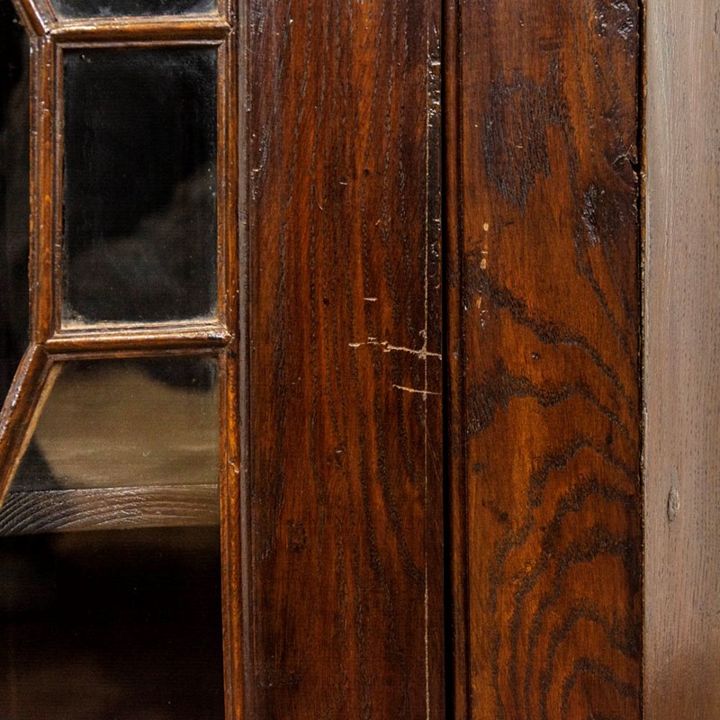 Antique Oak and Glazed Hanging Corner Cabinet-penderyn-antiques-m-3326-antique-oak-and-glazed-hanging-corner-cabinet-10-main-637958093532481021.jpg