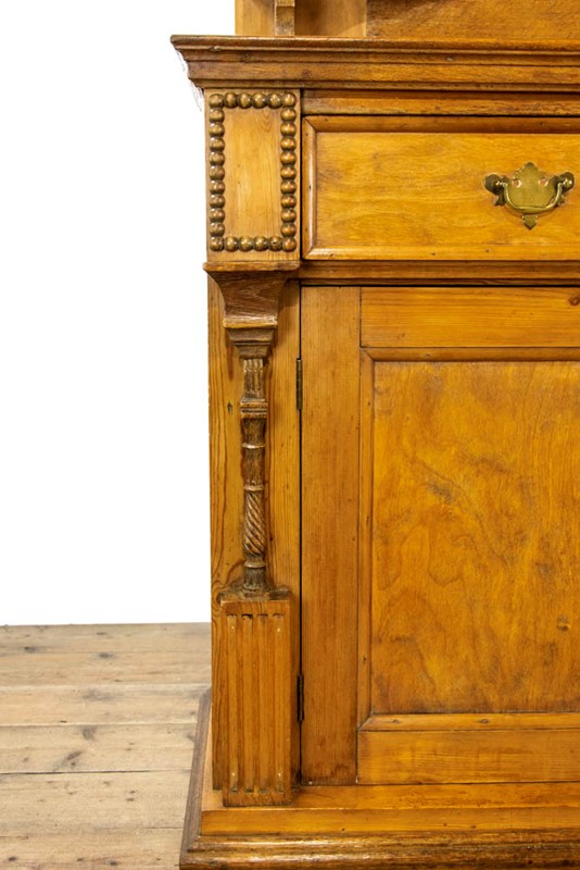 Antique Oak and Pine Sideboard with Mirror Top-penderyn-antiques-m-3651-antique-oak-and-pine-sideboard-with-mirror-top-3-main-637957278067425181.jpg