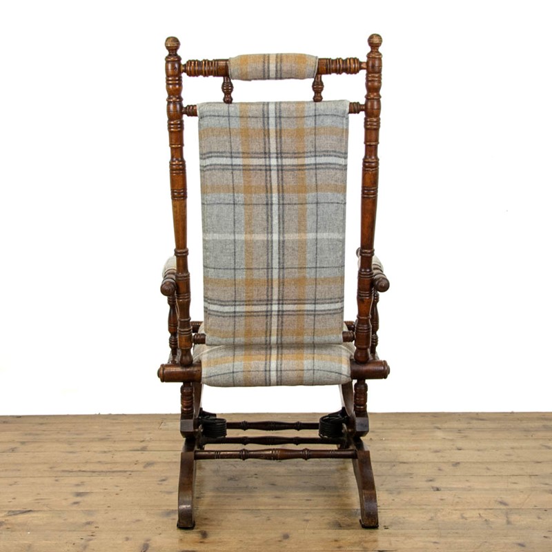 Antique American Rocker Rocking Chair-penderyn-antiques-m-3729-antique-reupholstered-american-rocking-chair-6-main-637959089198830731.jpg