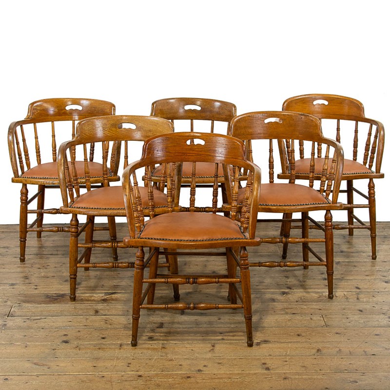 Set of Six Antique Honey Oak Captain's Armchairs-penderyn-antiques-m-4019-set-of-six-antique-honey-oak-captains-armchairs-1-main-638055876708541078.jpg