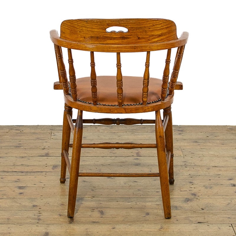 Set of Six Antique Honey Oak Captain's Armchairs-penderyn-antiques-m-4019-set-of-six-antique-honey-oak-captains-armchairs-6-main-638055876793006104.jpg