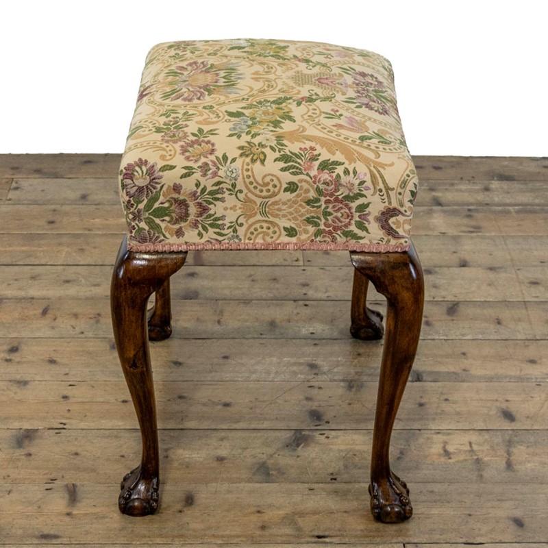 Antique Stool with Fabric Seat-penderyn-antiques-m-4123a-antique-stool-with-fabric-seat-4-main-637956334941767593.jpg
