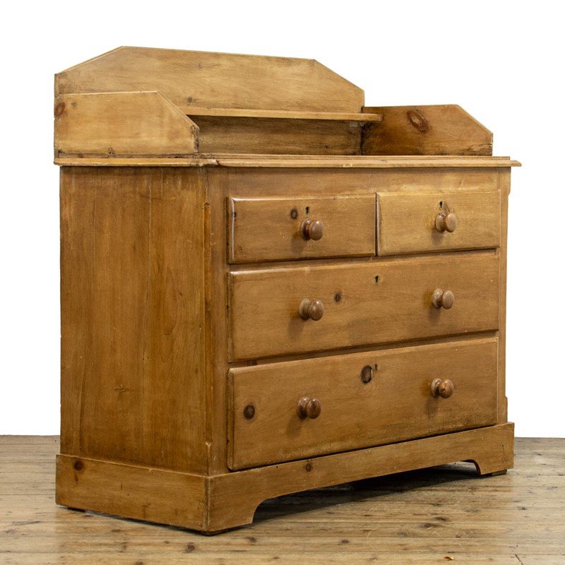Antique Pine Chest of Drawers with Gallery-penderyn-antiques-m-4263-antique-pine-chest-of-drawers-with-gallery-3-main-637985922291308897.jpg