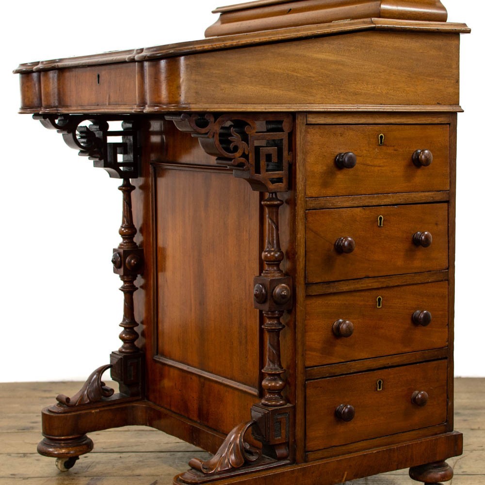 victorian walnut davenport desk