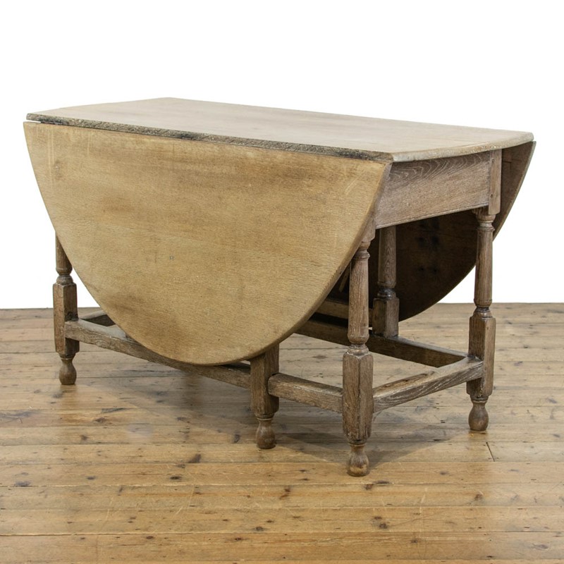 Antique Light Oak Gateleg Table-penderyn-antiques-m-4356-antique-light-oak-gateleg-table-1-main-638028994308946795.jpg